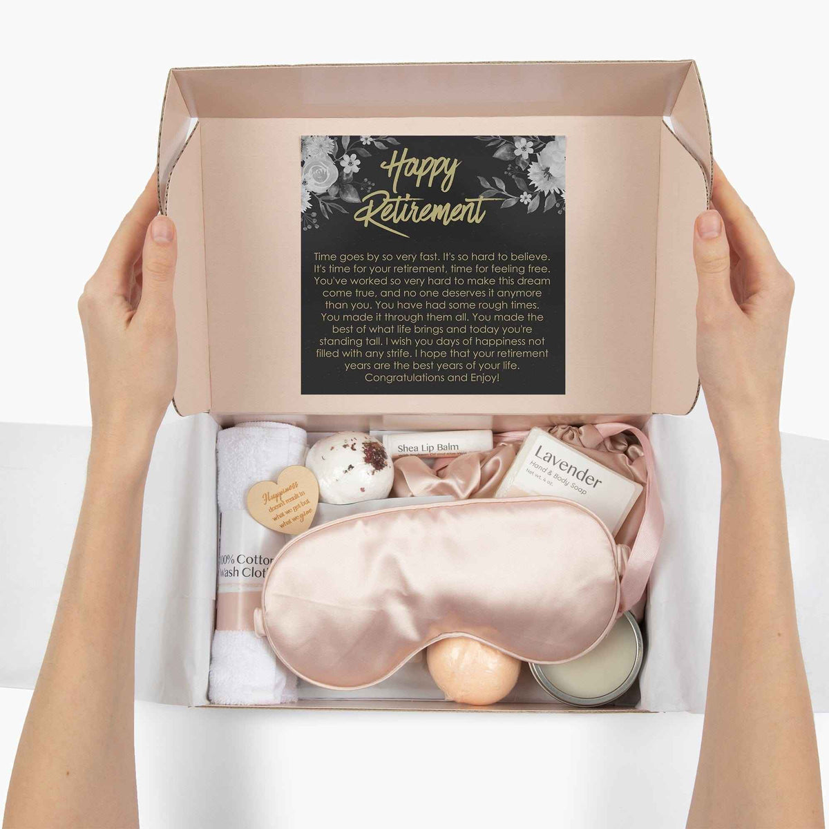 Retirement Celebration - Indulgent Luxury Spa Gift Box