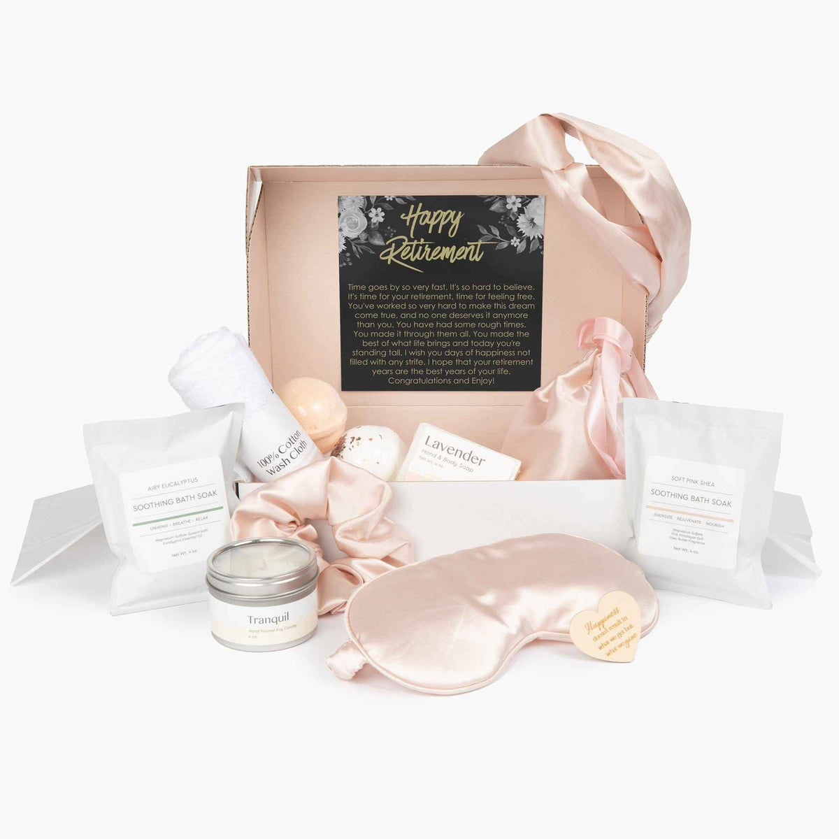 Retirement Celebration - Indulgent Luxury Spa Gift Box