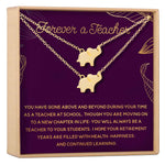 Retiring Teacher Necklace, Multiple Styles Jewelry