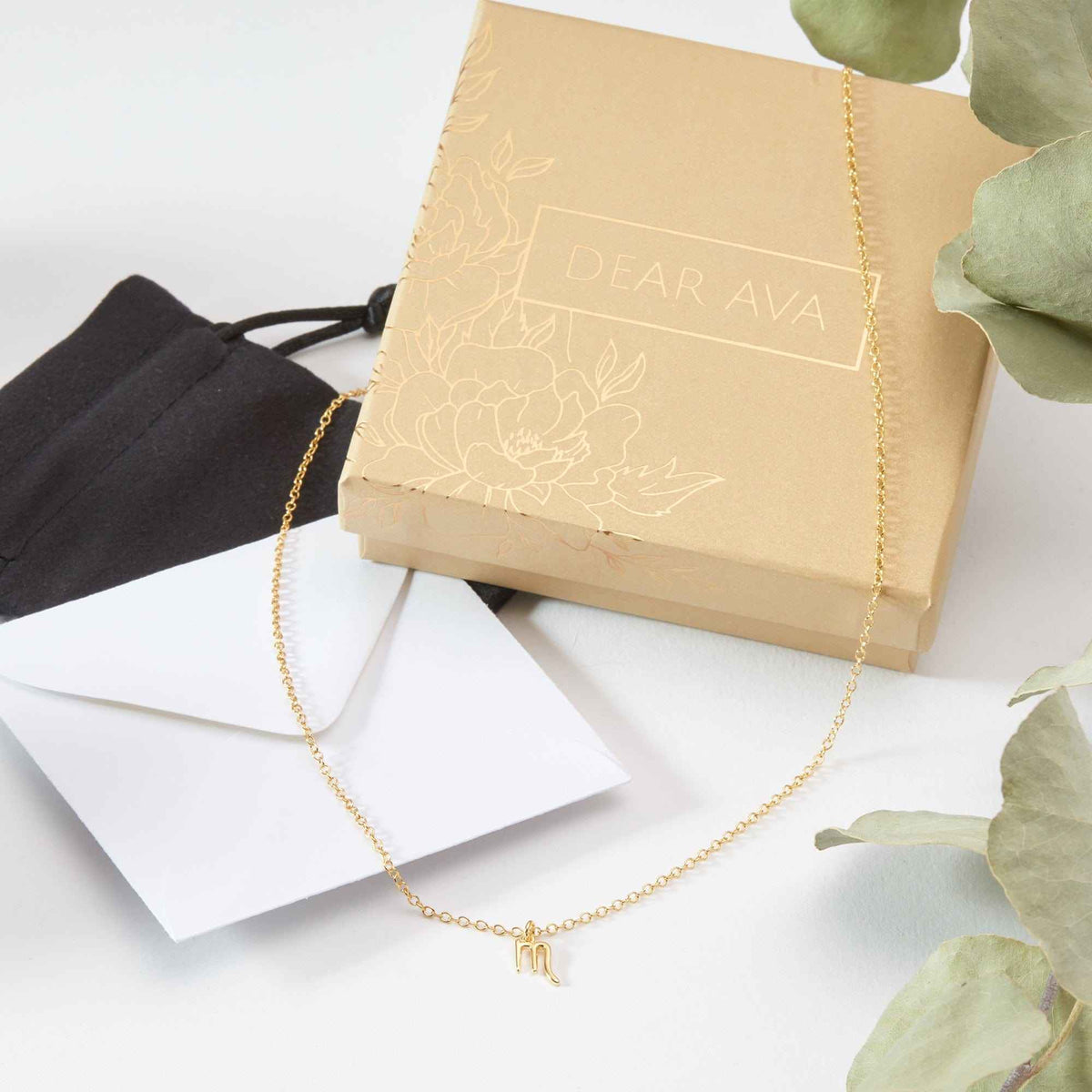 Scorpio Zodiac Deity Necklace