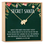 Secret Santa Gift Elephant Pendant Necklace