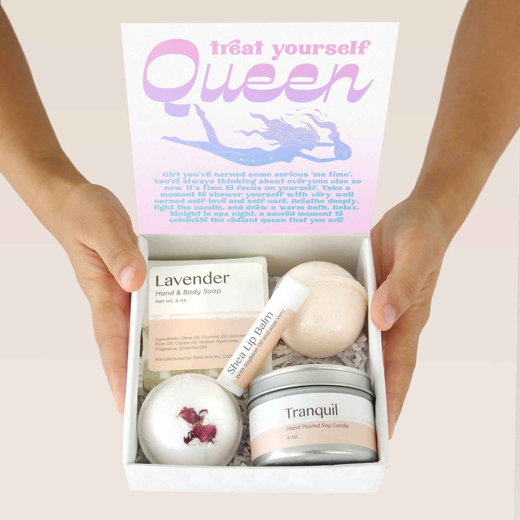 Self Care Compass Necklace Gift Box Set