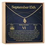 September 15th Virgo Necklace