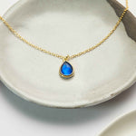 September Birthday Gemstone Necklace
