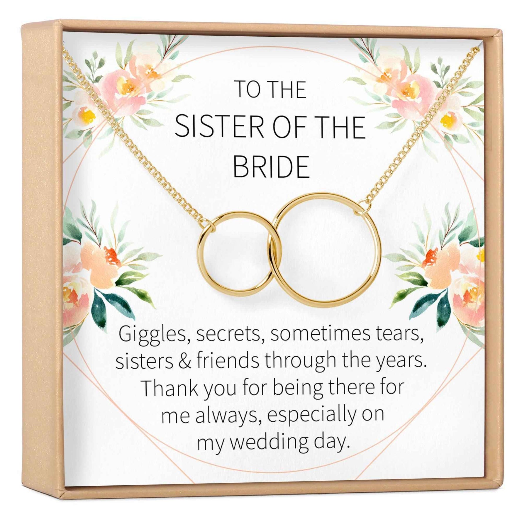 Sister of the Bride Necklace