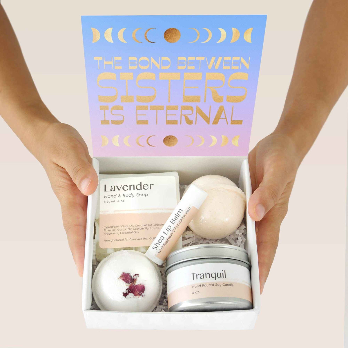 Sisters DoubleCircleNecklace Gift Box Set
