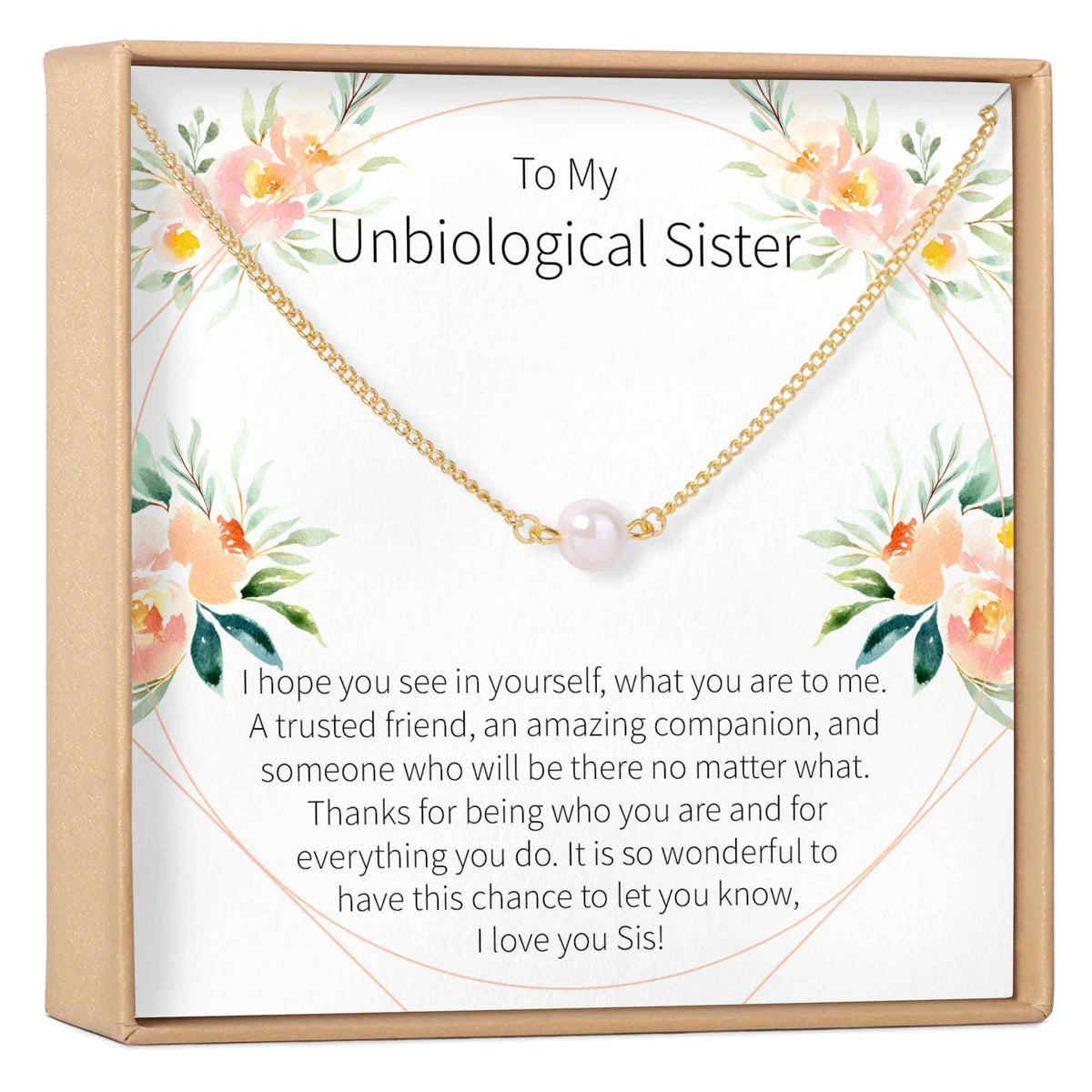 Sisters Pearl Necklace