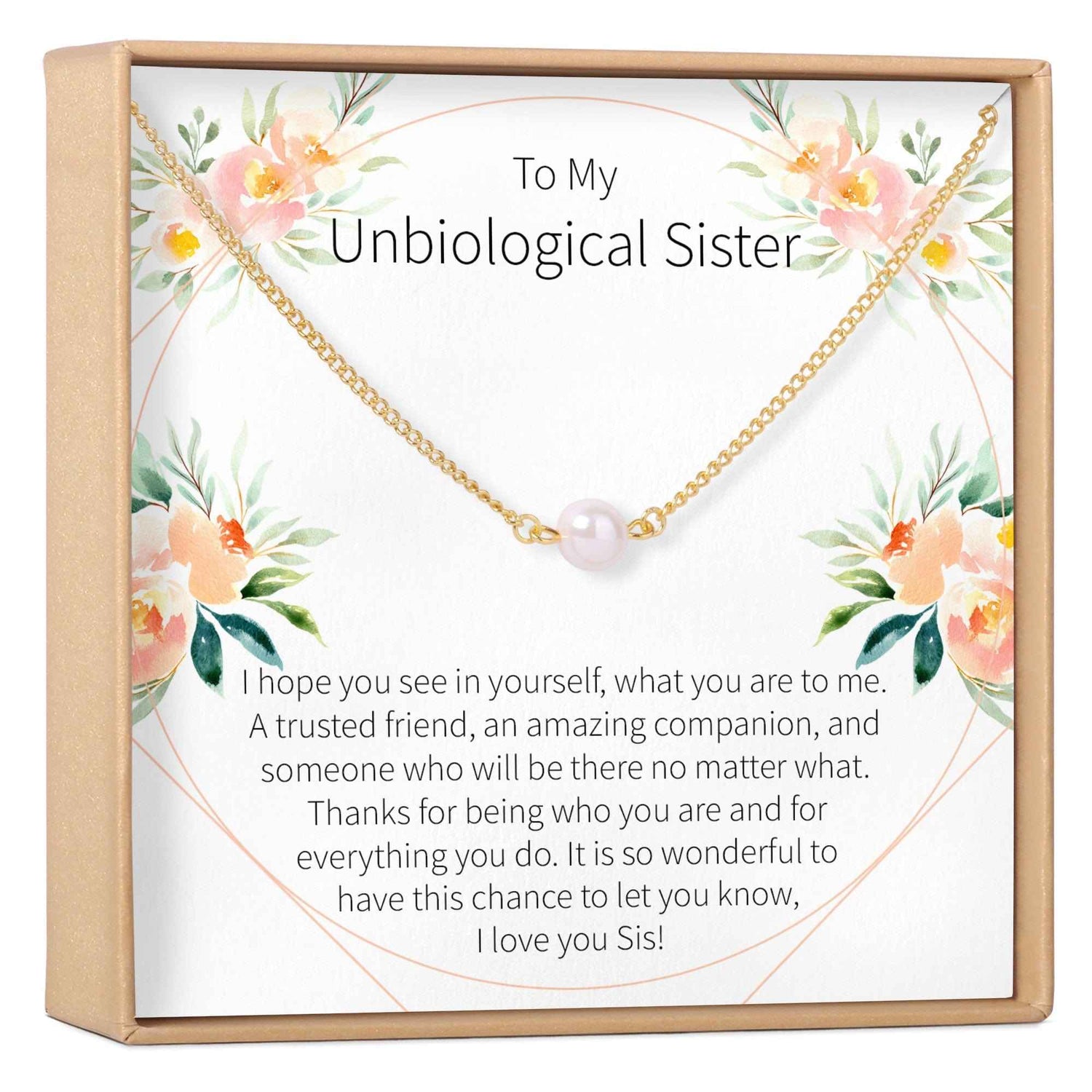 Sisters Pearl Necklace