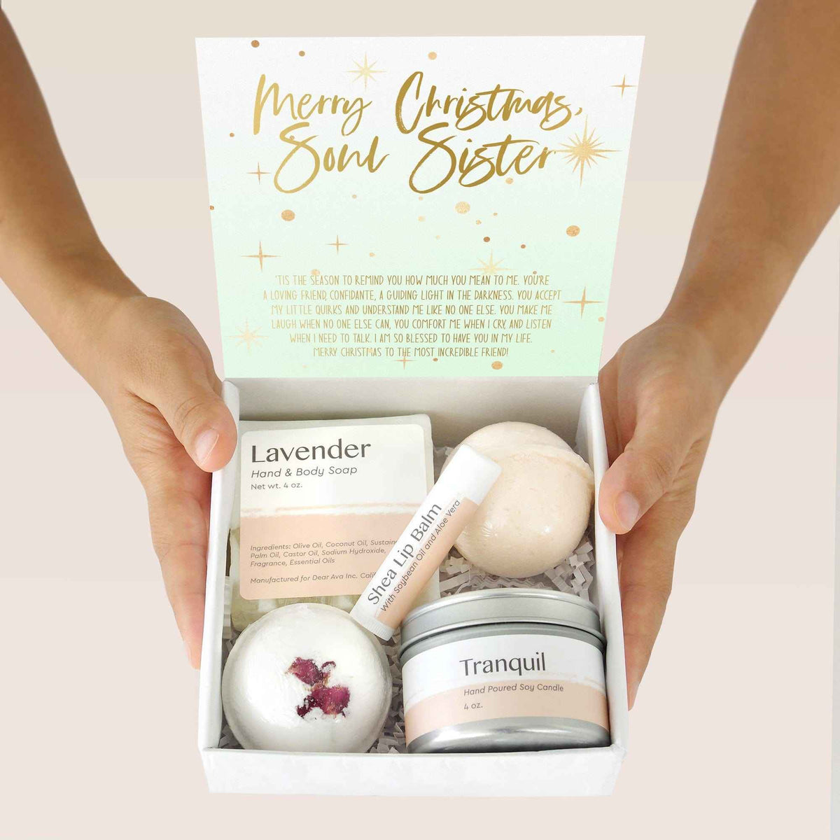 Soul Sisters Christmas Compass Necklace Gift Box Set