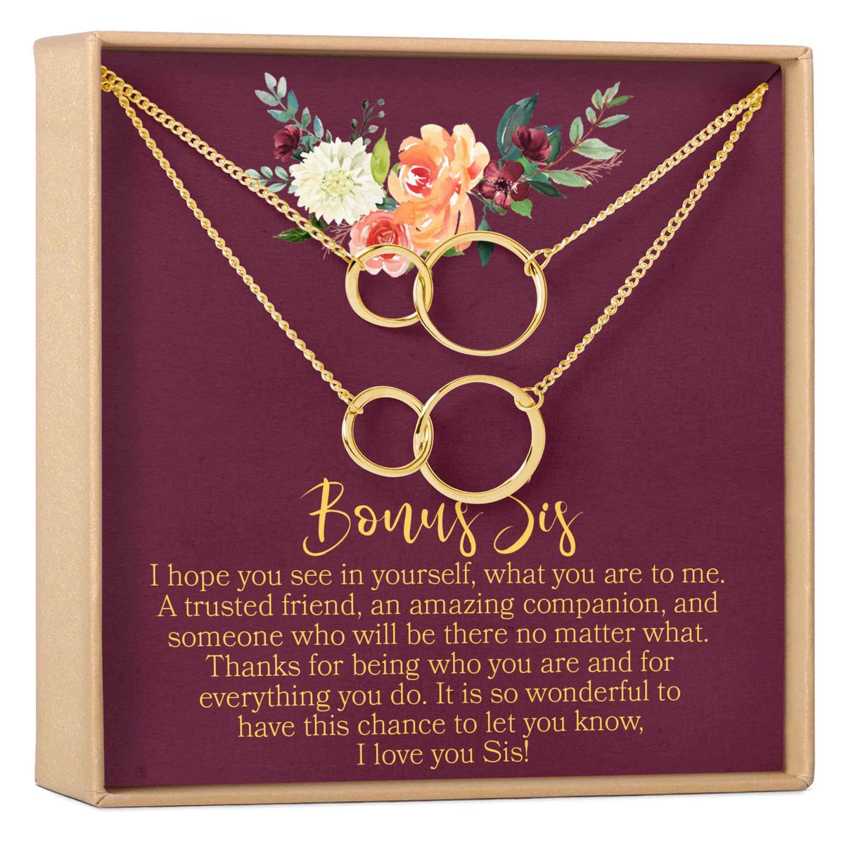 Soul Sisters Double Circles Necklace Set