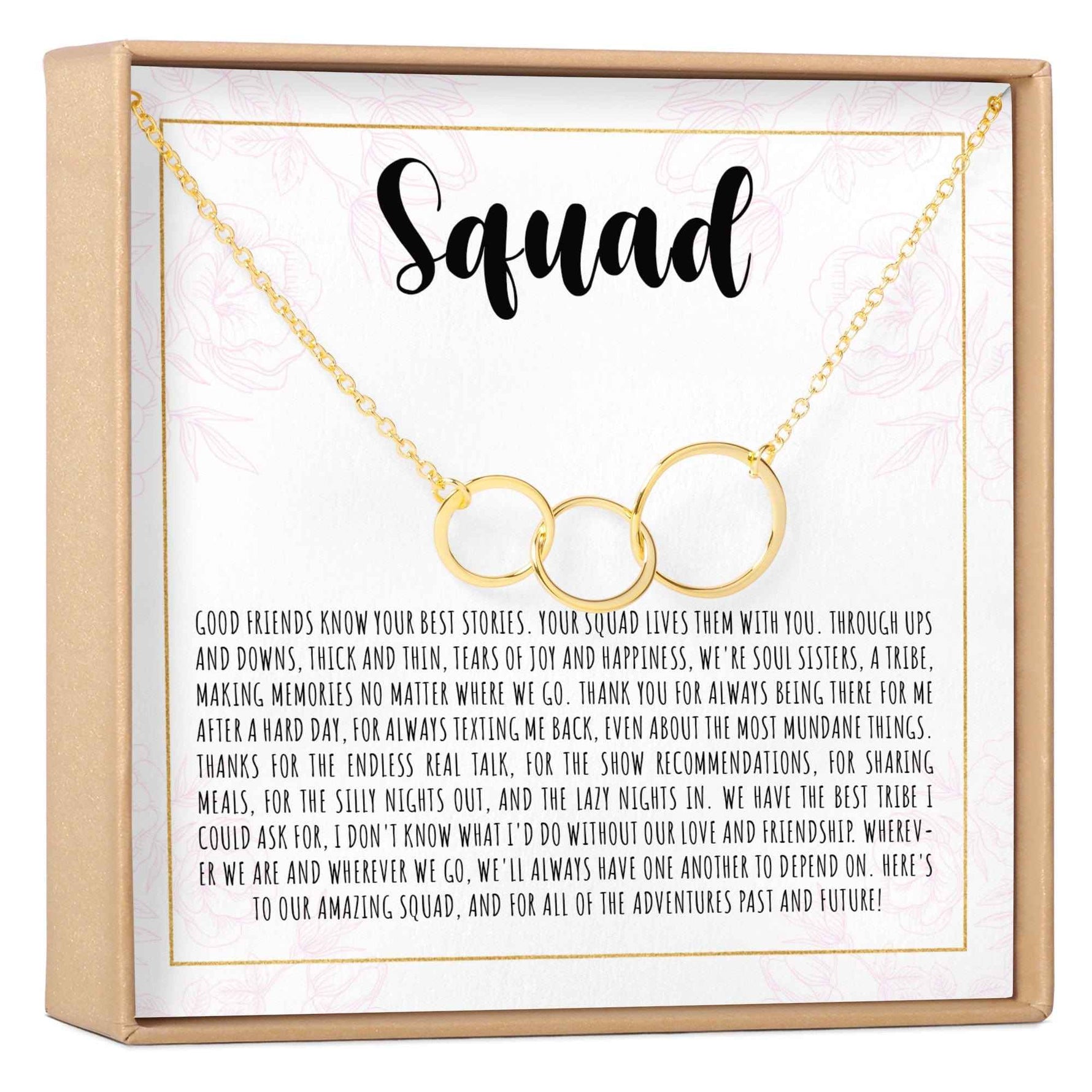 Squad Necklace, Multiple Styles