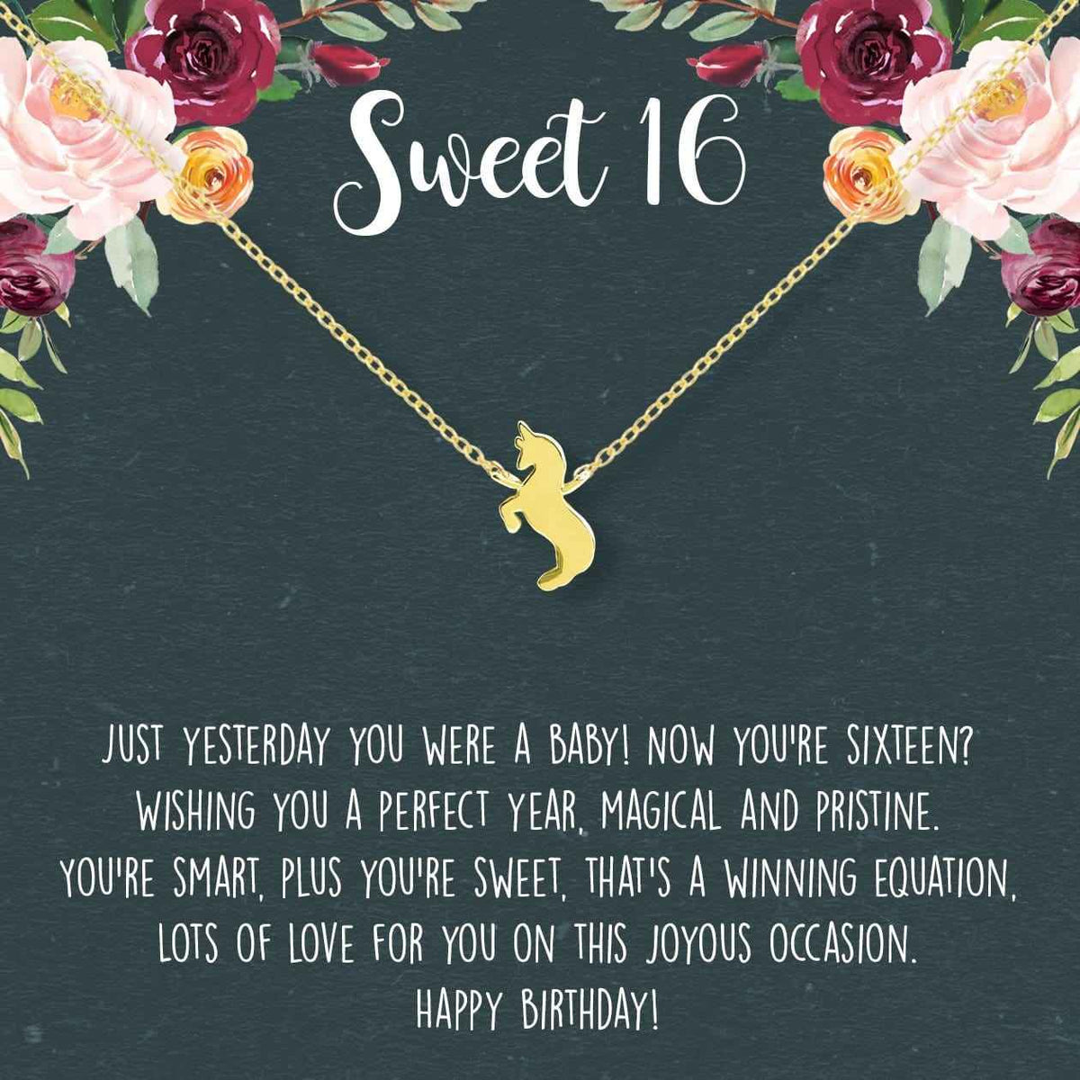Sweet 16 Necklace