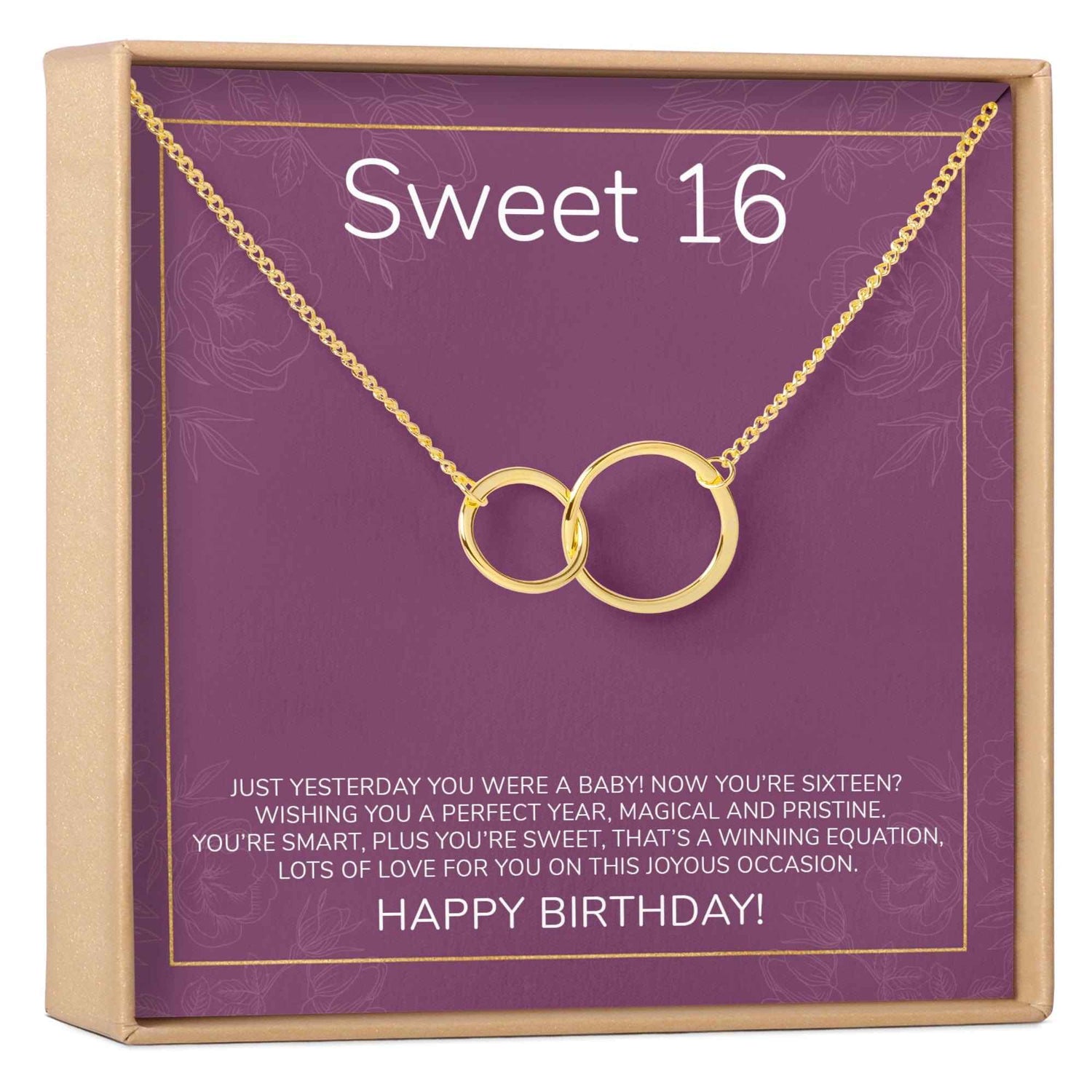 Sweet 16 Necklace, Multiple Styles