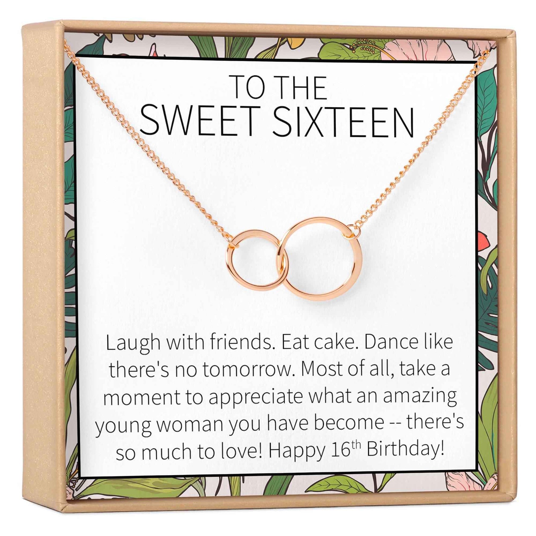 Sweet 16 Necklace, Multiple Styles
