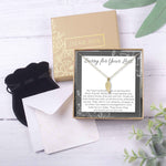 Sympathy Wing Pendant Necklace