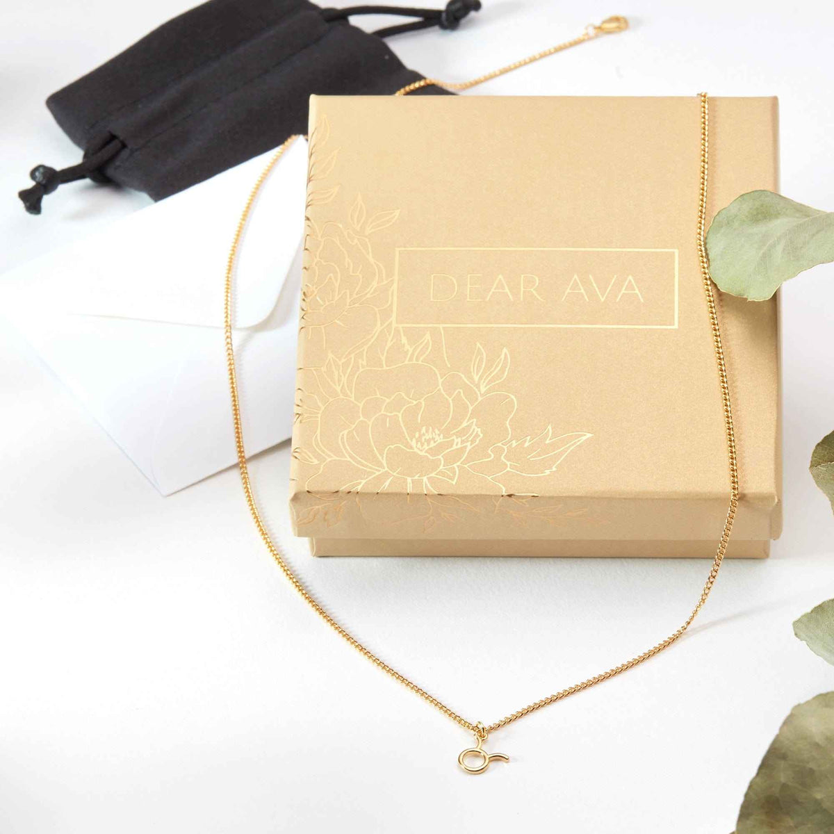 Taurus Zodiac Gift Necklace