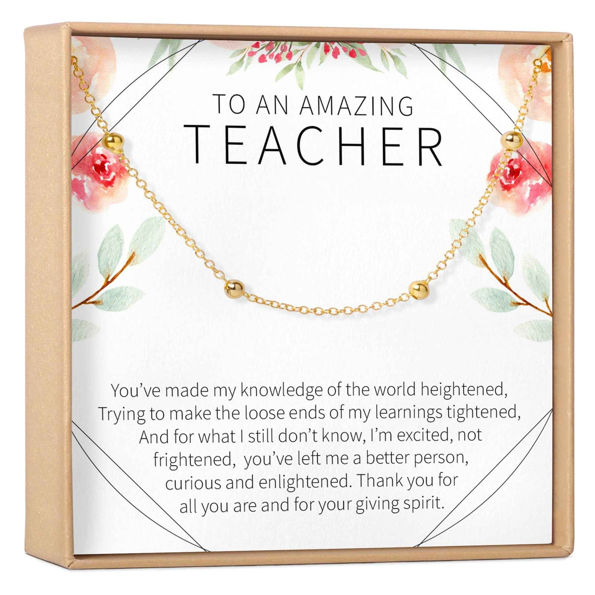 Teacher Bracelet