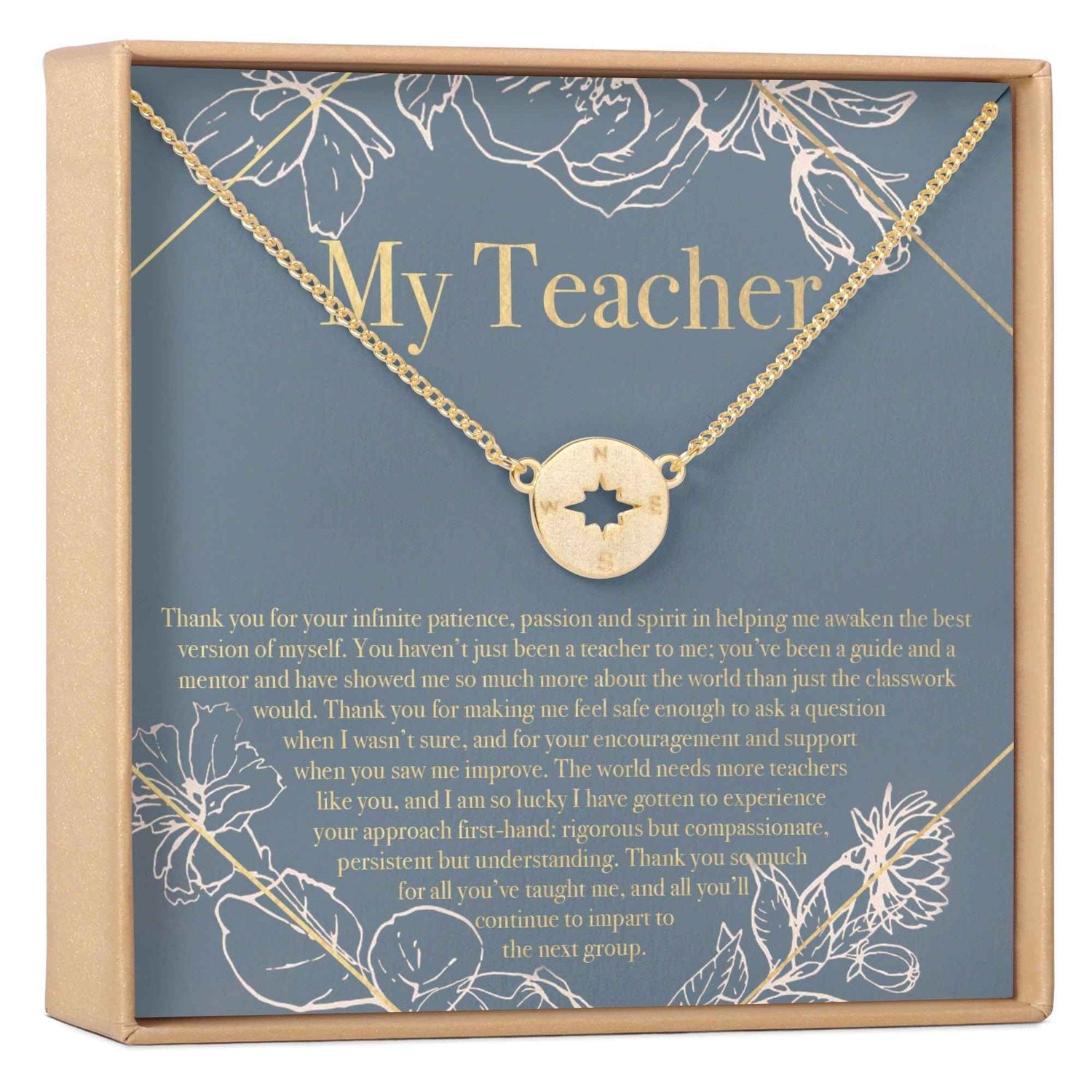 Teacher Necklace, Multiple Styles