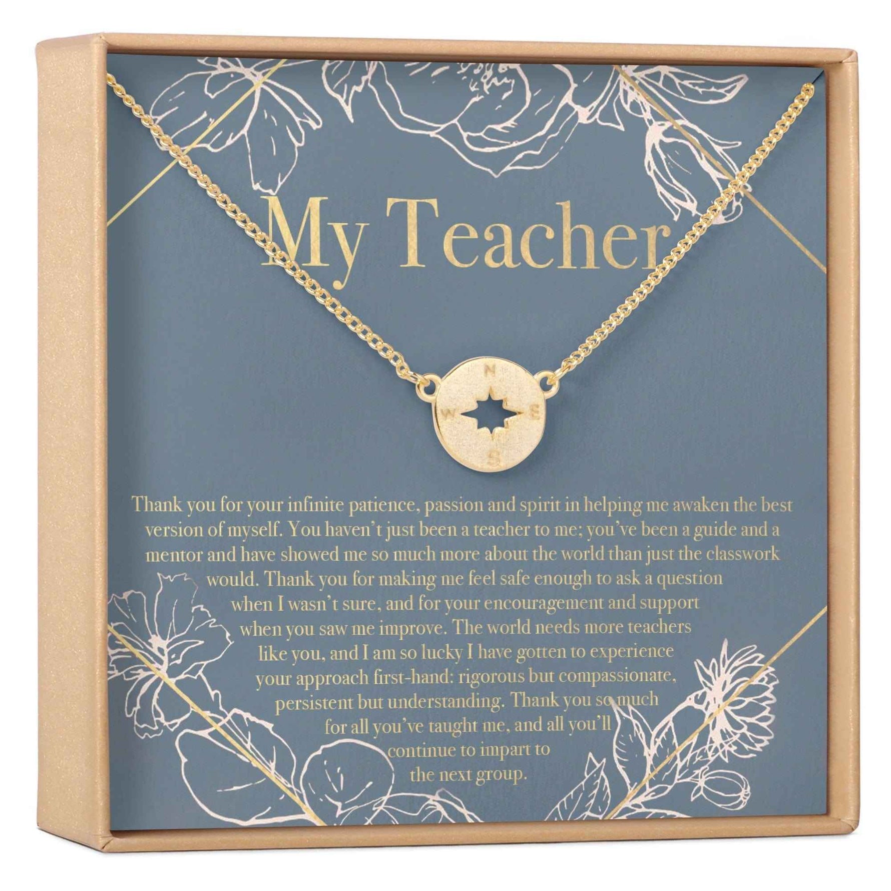 Teacher Necklace, Multiple Styles