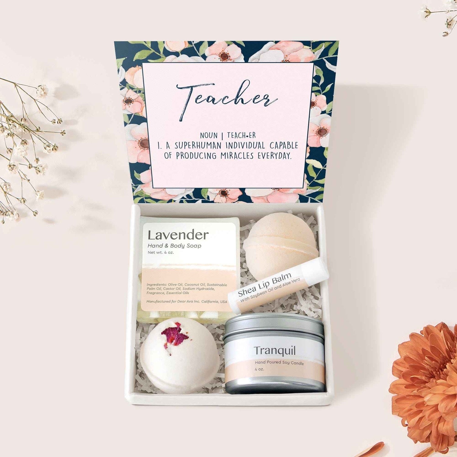 Teacher Spa Gift Box