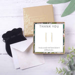Thank You Earrings