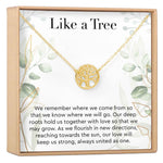 Tree Necklace Gift