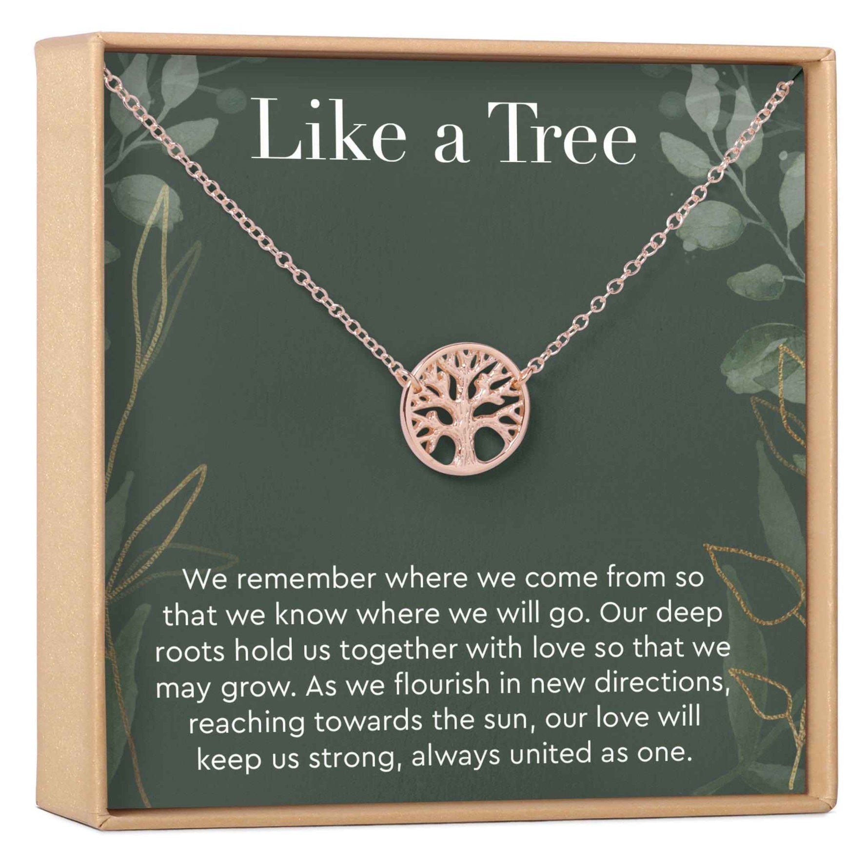 Tree Necklace Gift