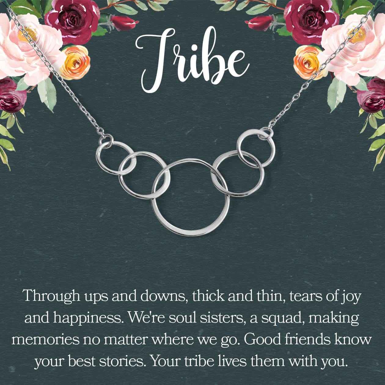 Tribe Five Circles Necklace