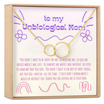 Unbiological Mom Necklace, Multiple Styles