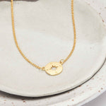 Unbiological Sisters Compass Necklace