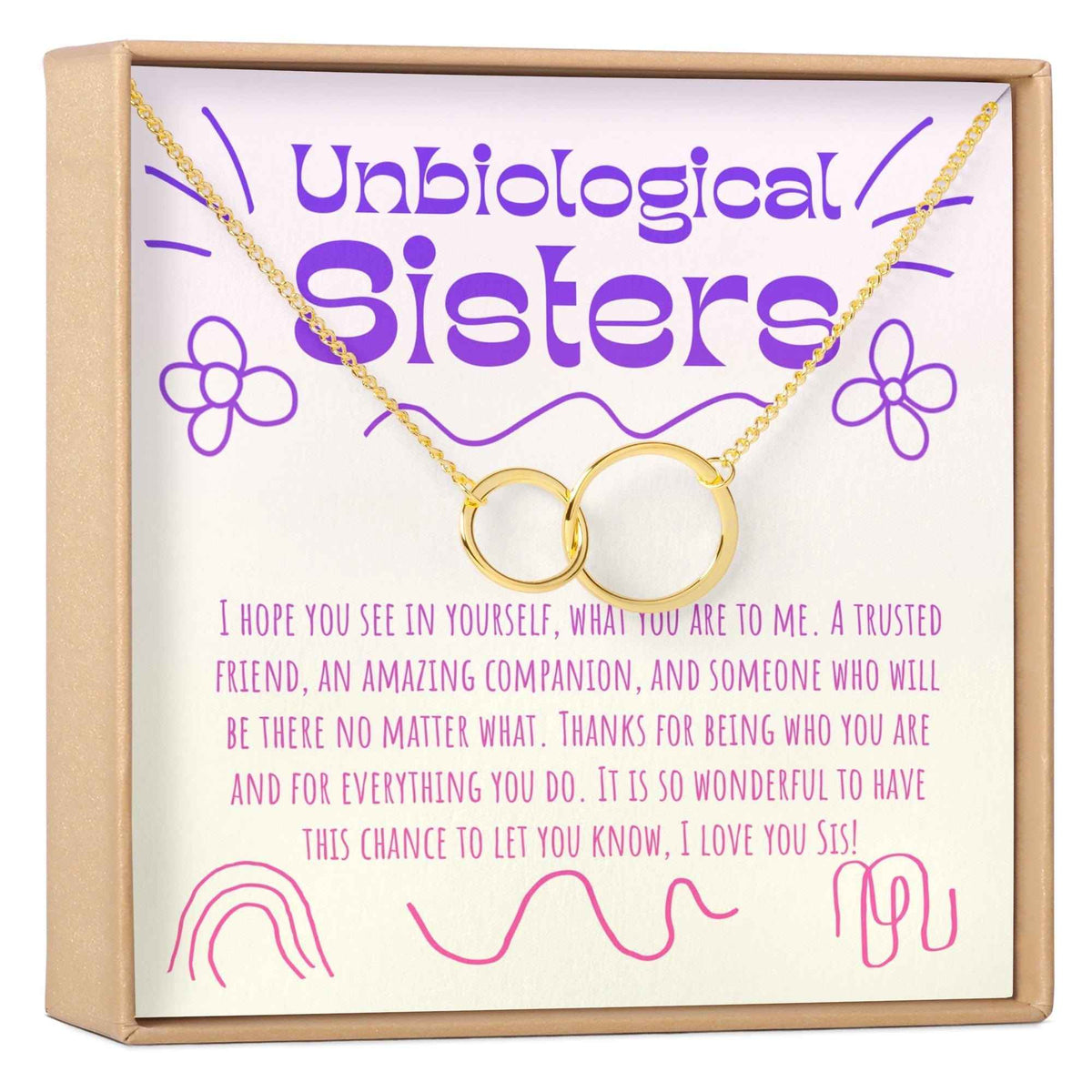 Unbiological Sisters Necklace, Multiple Styles