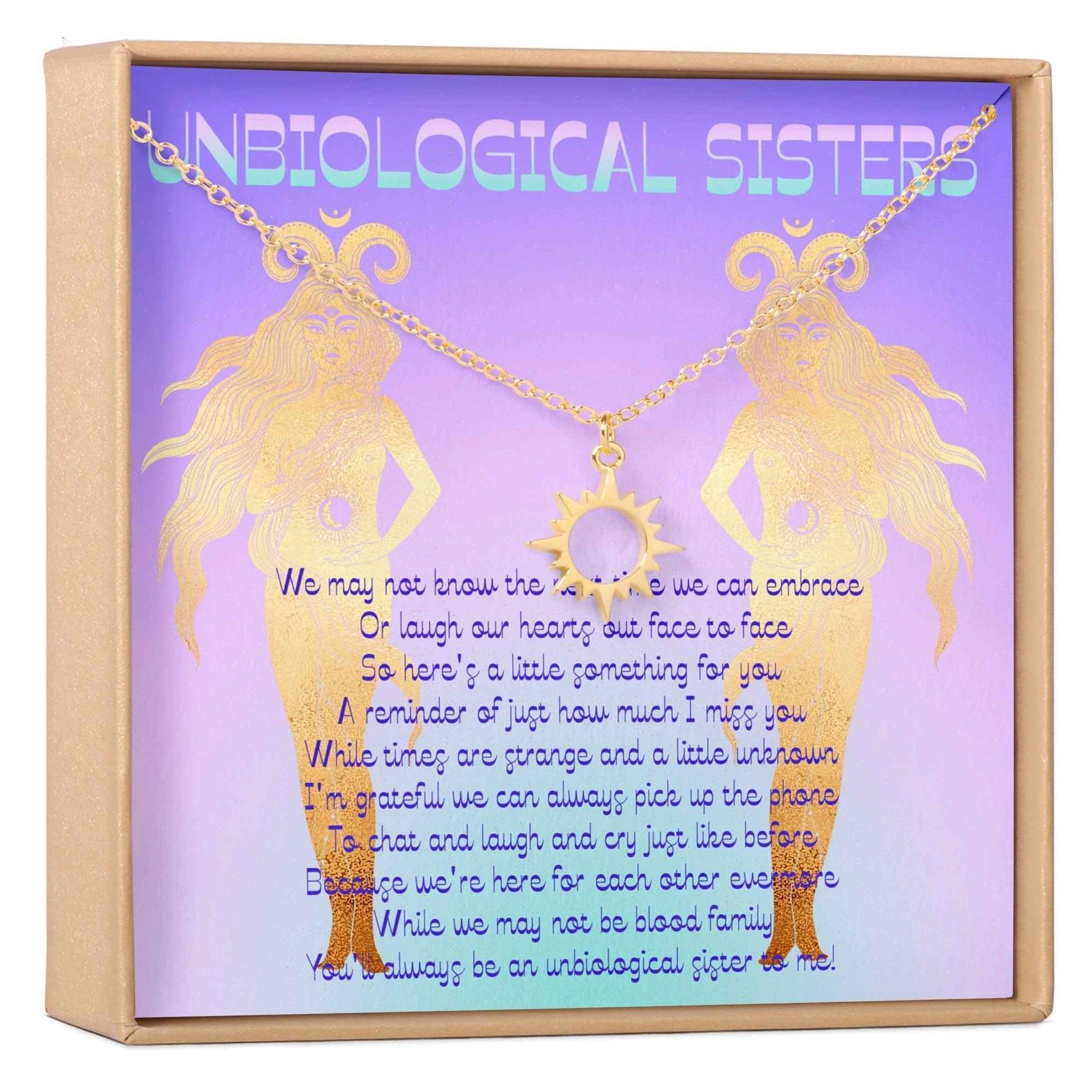 Unbiological Sisters Necklace, Multiple Styles Necklace