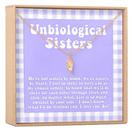 Unbiological Sisters Wing Necklace