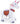 Model U Unicorn Ride-On Toy Age 3-4 White