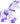 Model U Ride-On Unicorn Age 3-4 Purple