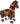 Model U Ride On Horse Toy Age 3-4 Chocolate