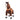 Model U Ride On Horse Toy Age 3-4 Chocolate