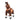 Model U Ride On Horse Toy Age 3-4 Chocolate