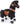 Model U Horse Toy Age 3-4 Black
