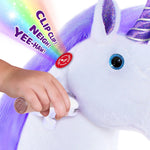 Model U Ride-On Unicorn Age 4-7 Purple