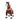 Model U Riding Horse Toy Age 4-7 Chocolate