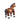 Model U Riding Horse Toy Age 4-7 Chocolate