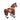 Model U Riding Horse Toy Age 4-7 Chocolate