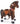 Model U Riding Horse Toy Age 4-7 Chocolate