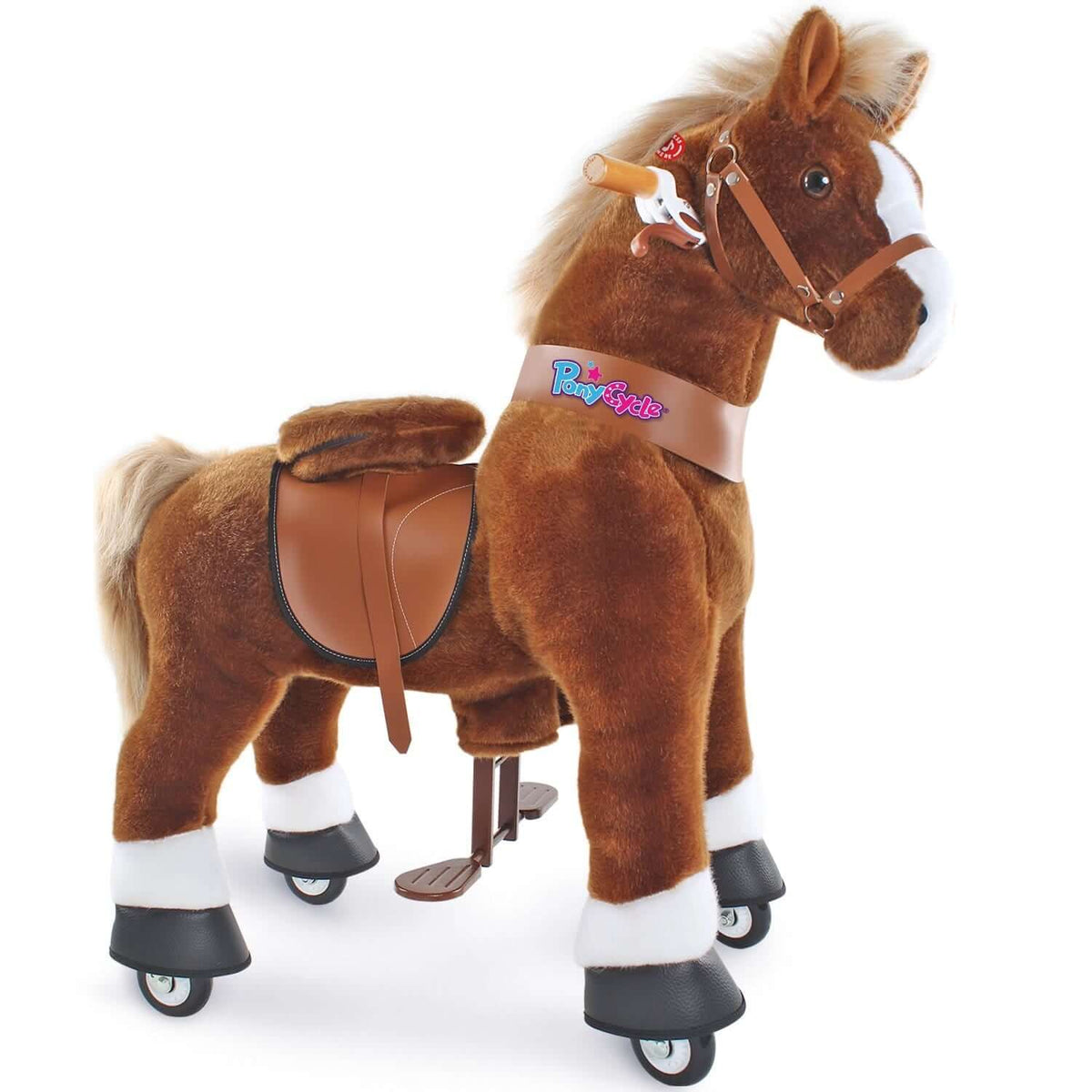 Model U Ride On Pony Toy Riding Horse Age 4 7 Brown