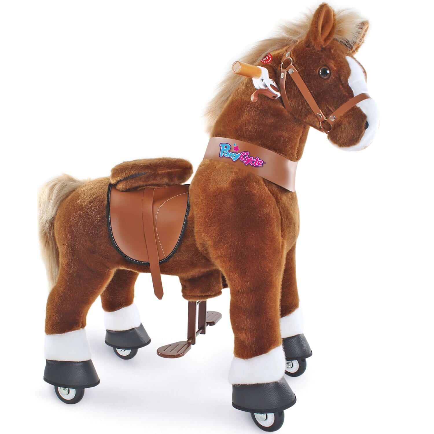 Model U Ride On Pony Toy Riding Horse Age 4 7 Brown