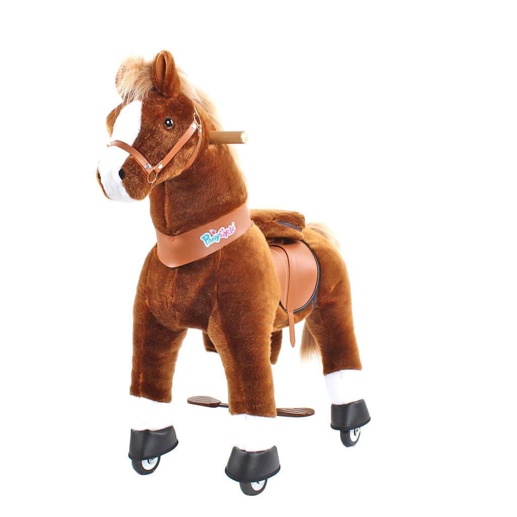 Model U Ride On Pony Toy Riding Horse Age 4 7 Brown