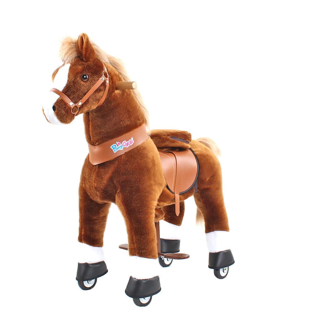 Model U Ride On Pony Toy Riding Horse Age 4 7 Brown