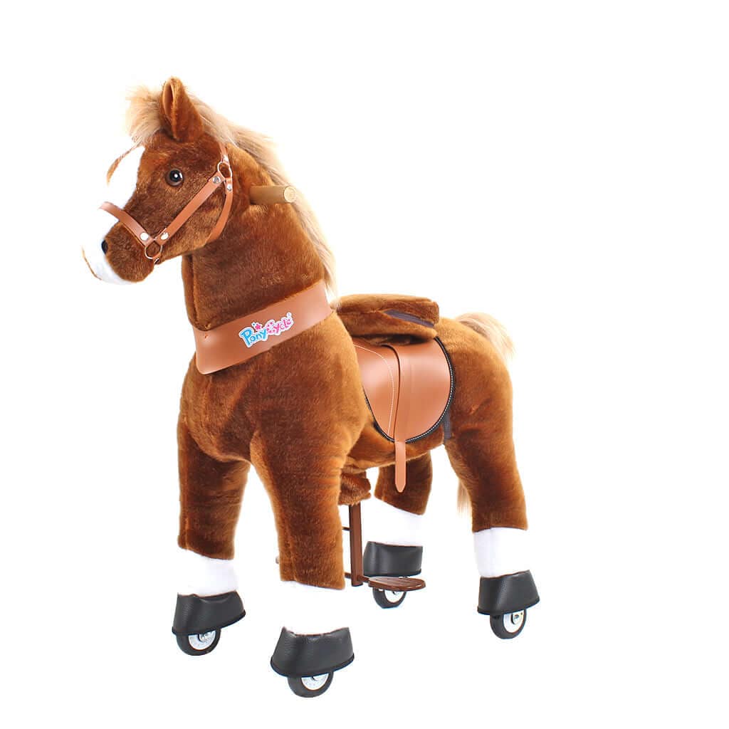 Model U Ride On Pony Toy Riding Horse Age 4 7 Brown