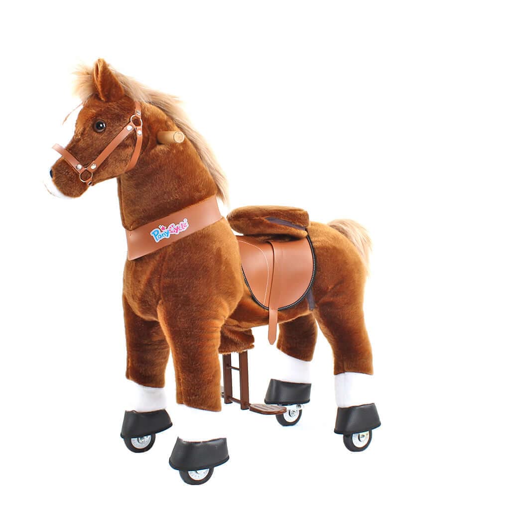 Model U Ride On Pony Toy Riding Horse Age 4 7 Brown